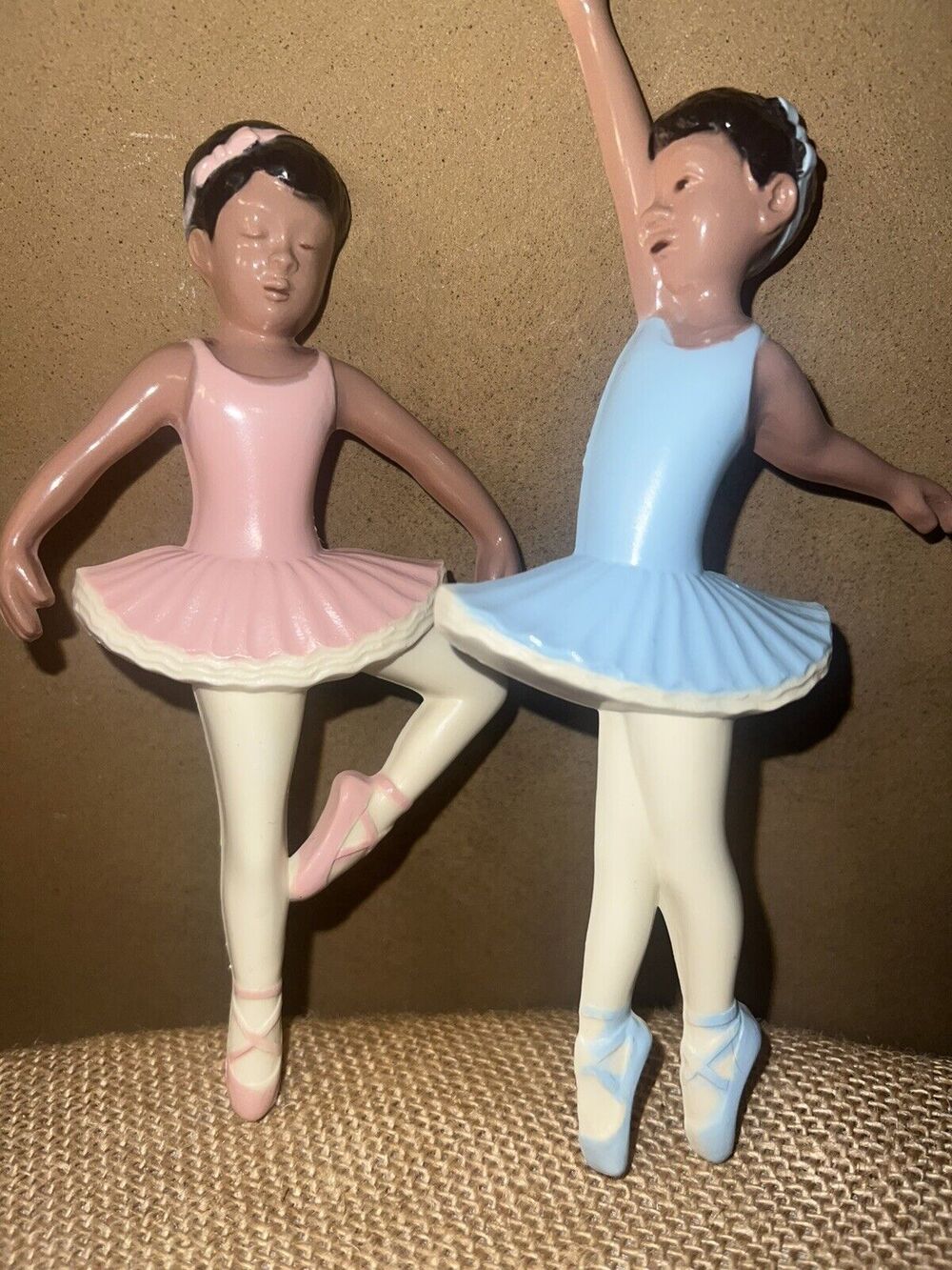 Vintage Ballerinas Wall Decor Burwood Products Dancers Gymnasts- Set 2